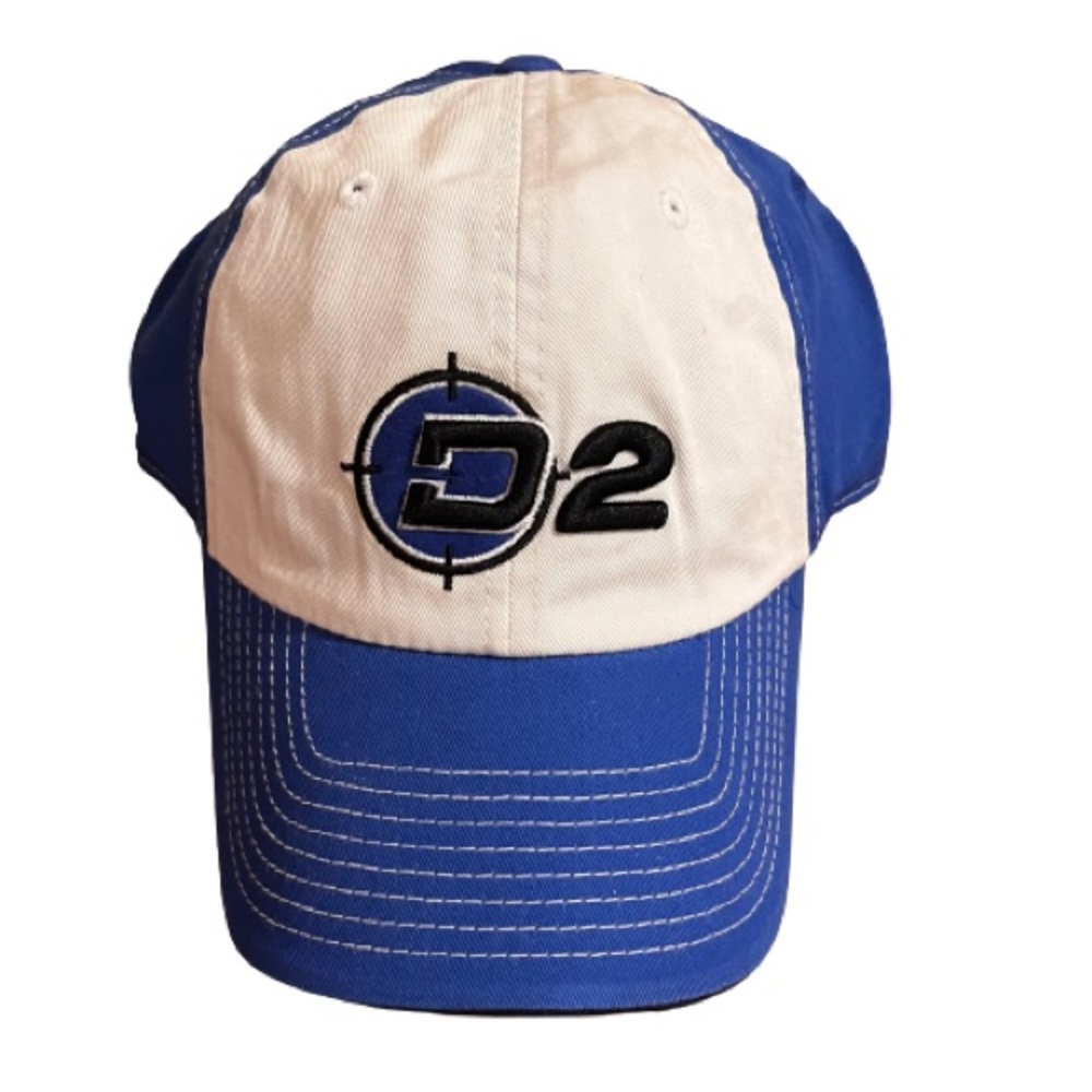 NWT- Top Flite D2 Hat Adult Adjustable
Blue 100%Cotton